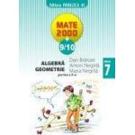 Algebra, geometrie - clasa a VII-a, partea a II-a (anul scolar 2009-2010)
