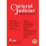 Curierul Judiciar, Nr. 4/2008