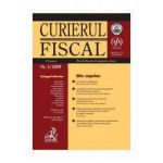 Curierul fiscal, Nr. 1/2009