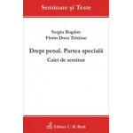 Drept penal. Partea speciala. Caiet de seminar