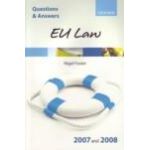 Eu law 2007 and 2008 - questions and answers