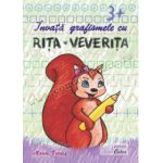 Învaţă grafismele cu Riţa-Veveriţa, 3+ ani