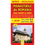 Mânăstirile din România. Hartă turistică şi rutieră