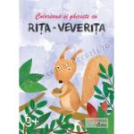 Coloreaza si ghiceste cu Rita-Veverita, 3+ ani