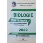 Teste grila pentru admitere in invatamantul superior medical-Biologie(ed. 2022)