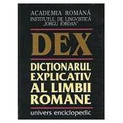 Dictionarului explicativ al limbii romane (editia a II-a)- DEX