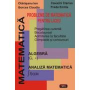 Probleme de matematica pentru liceu