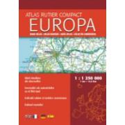 Atlas rutier compact Europa