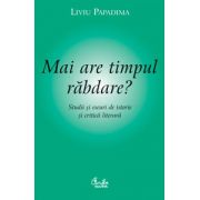 Mai are timpul răbdare? Studii şi eseuri de istorie şi critică literară