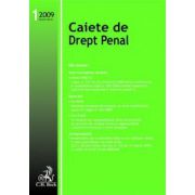 Caiete de Drept Penal, Nr. 1/2009