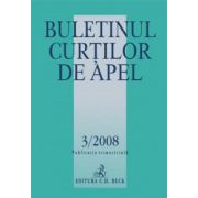 Buletinul Curtilor de Apel, Nr. 3/2008