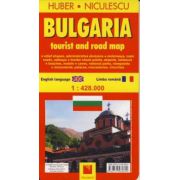 Bulgaria. Harta turistica si rutiera