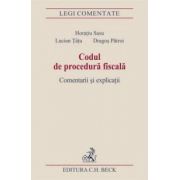 Codul de procedura fiscala. Comentarii si explicatii