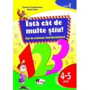 IATĂ CÂT DE MULTE ŞTIU – fişe de evaluare transdisciplinară-nivelul 1 – grupa mijlocie 4-5 ani