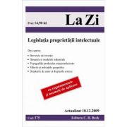 Legislatia proprietatii intelectuale (actualizat 10. 12. 2009). Cod 375