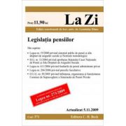 Legislatia pensiilor (actualizat la 05. 11. 2009). Cod 371