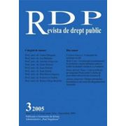 Revista de Drept Public, nr. 3/2005