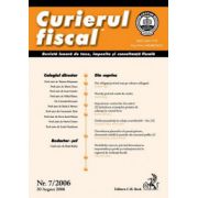 Curierul fiscal, nr. 7/2006