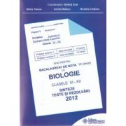 Ghid pentru bacalaureat de nota 10 la biologie clasele XI-XII 2012