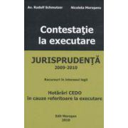 Contestatie la executare - Jurisprudenta 2009-2010