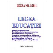 Legea educatiei - editia a III-a - actualizata la 17 ianuarie 2011