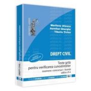 Drept civil - Teste grila pentru verificarea cunostintelor. Editia a II-a