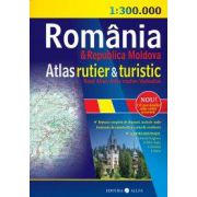 Atlas rutier si turistic - Romania si Republica Moldova