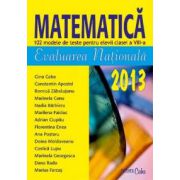 Evaluare nationala 2013 - Matematica