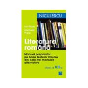 Literatura romana. Manual preparator pentru clasa a VII-a