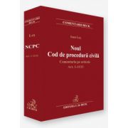 Noul Cod de procedura civila. Comentariu pe articole - Art. 1-1133