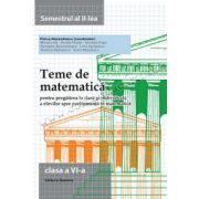 Teme de matematica cls 6 sem II 2014-2015