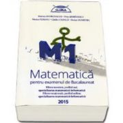 Matematica M1 pentru examenul de Bacalaureat 2015. Filiera teoretica, profilul real, specializarea mate-info. Filierea vocationala, profilul militar, specializarea mate-inf