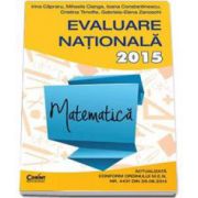 Evaluare nationala 2015 Matematica - Irina Capraru