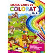 Marea carte de colorat - 3-4 ani