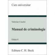 Manual de Criminologie-editia 8(2019)