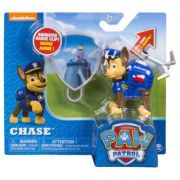 Figurina si insigna Paw Patrol-Chase(politist)