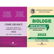 Set admitere UMF Carol Davila – Chimie+Biologie(ed. 2022)