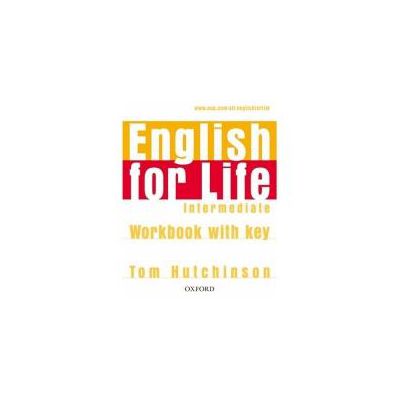 English for Life Intermediate Workbook with key