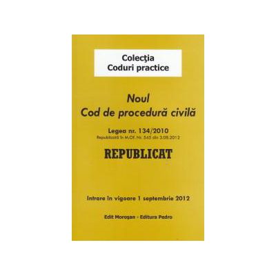 Noul Cod De Procedura Civila Republicat Comandacarti Ro