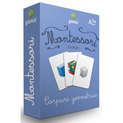 Carti de joc Montessori-Corpuri geometrice