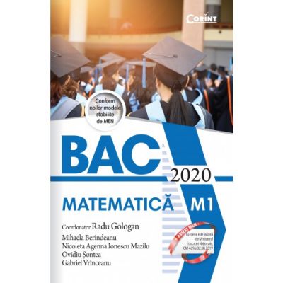 BAC 2020-Matematica M1