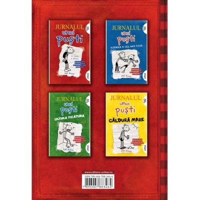 Boxset Jurnalul unui pusti (vol. 1-4) - Roald Dahl
