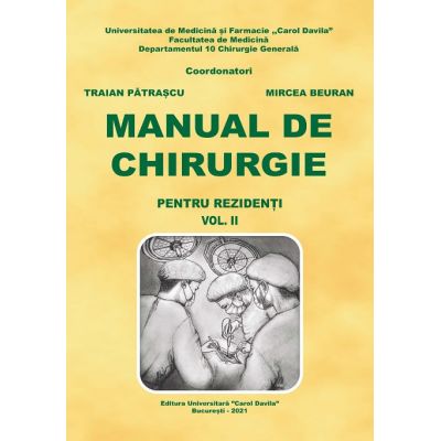 Sculpture Mentality Thrust Manual de chirurgie (pentru rezidenti) vol. 2 - Mircea Beuran -  comandacarti.ro
