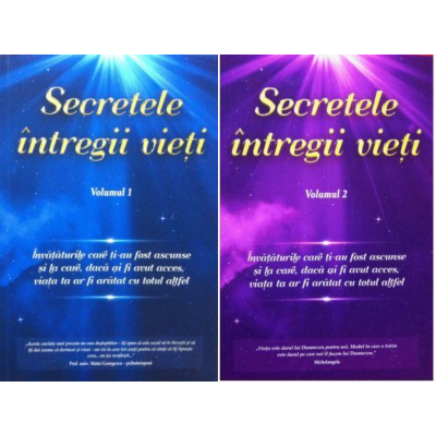 Set carti Secretele intregii vieti (vol. 1+2) - Elena Iuliana Neagu